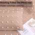 The White Moss Desert Rose Microfiber Winter Comforter With Pillow Covers